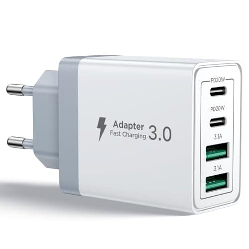 Aioneus Chargeur USB-C 40W 4 Ports