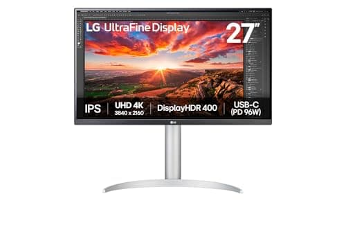 LG 27UN850 — 27" 4K USB-C 96W IPS Monitor