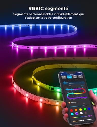 Govee RGBIC — 10m Connected WiFi LED Strip — vue 2