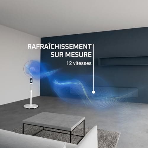 Rowenta Turbo Silence Ventilateur sur Pied — vue 4