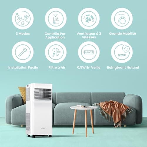 COMFEE Climatiseur Mobile 9000 BTU — vue 3