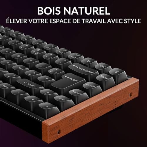 Keychron K2 Pro — Wireless Mechanical Keyboard — vue 4