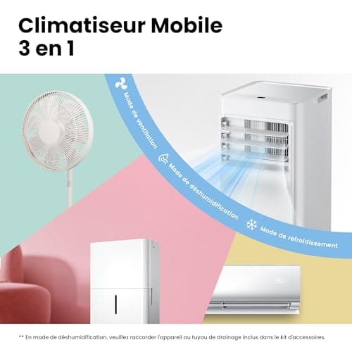 COMFEE Climatiseur Mobile 9000 BTU — vue 2