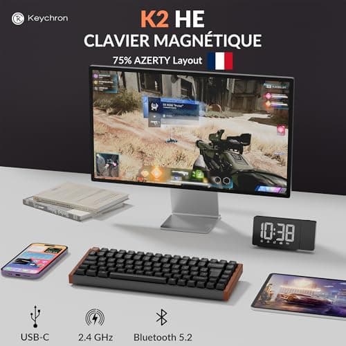 Keychron K2 Pro — Wireless Mechanical Keyboard — vue 2