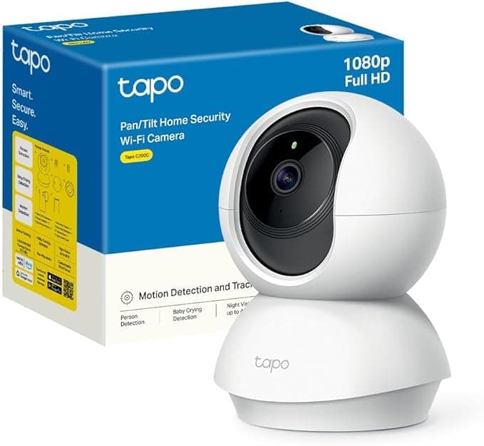 TP-Link Tapo C200 — Caméra IP WiFi 360° 1080P