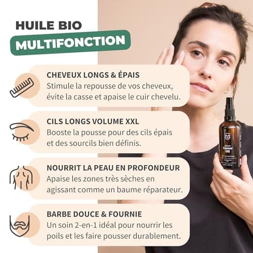 BIONOBLE Huile Ricin Bio Pressee Froid — vue 3