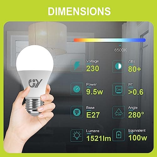 Philips Hue White — 3-Pack E27 Smart Bulbs — vue 4