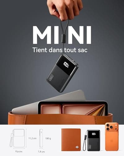 INIU Power Bank 10000mAh 45W
